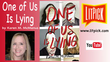 YouTube book review video One of Us is Lying by Karen M. McManus for LitPick student book reviews.