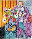 Purple Robe and Anemone  1937  Henri Matisse