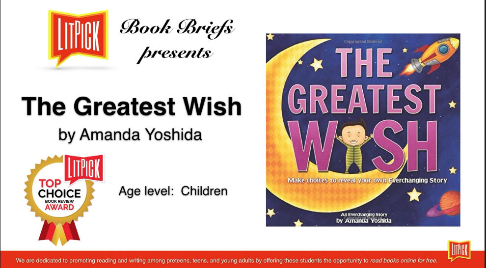 The Greatest Wish by Amanda Yoshida LitPick Student Book Reviews