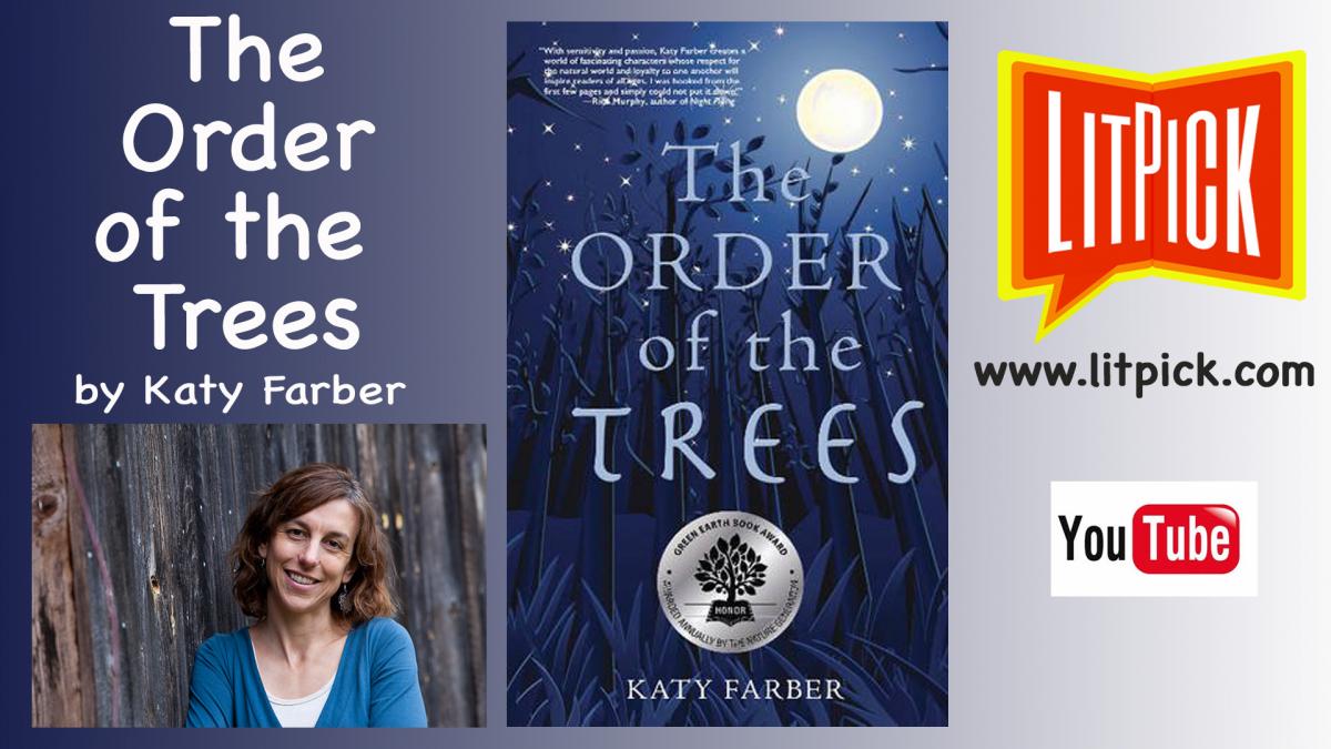 YouTube book review video of The Order of the Trees by Katy Farber for LitPick student book reviews
